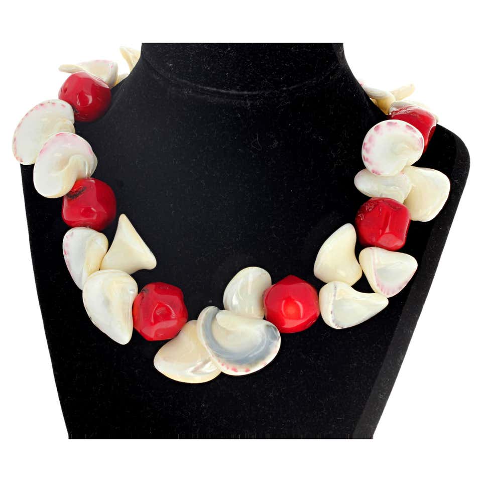 AJD Beautiful Real Natural Pearl Shell and Real Multi-Color Pearls 19 ...