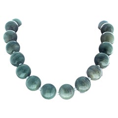AJD Glowing Fascinatingly Elegant Real Seraphinite 20 1/2" Necklace