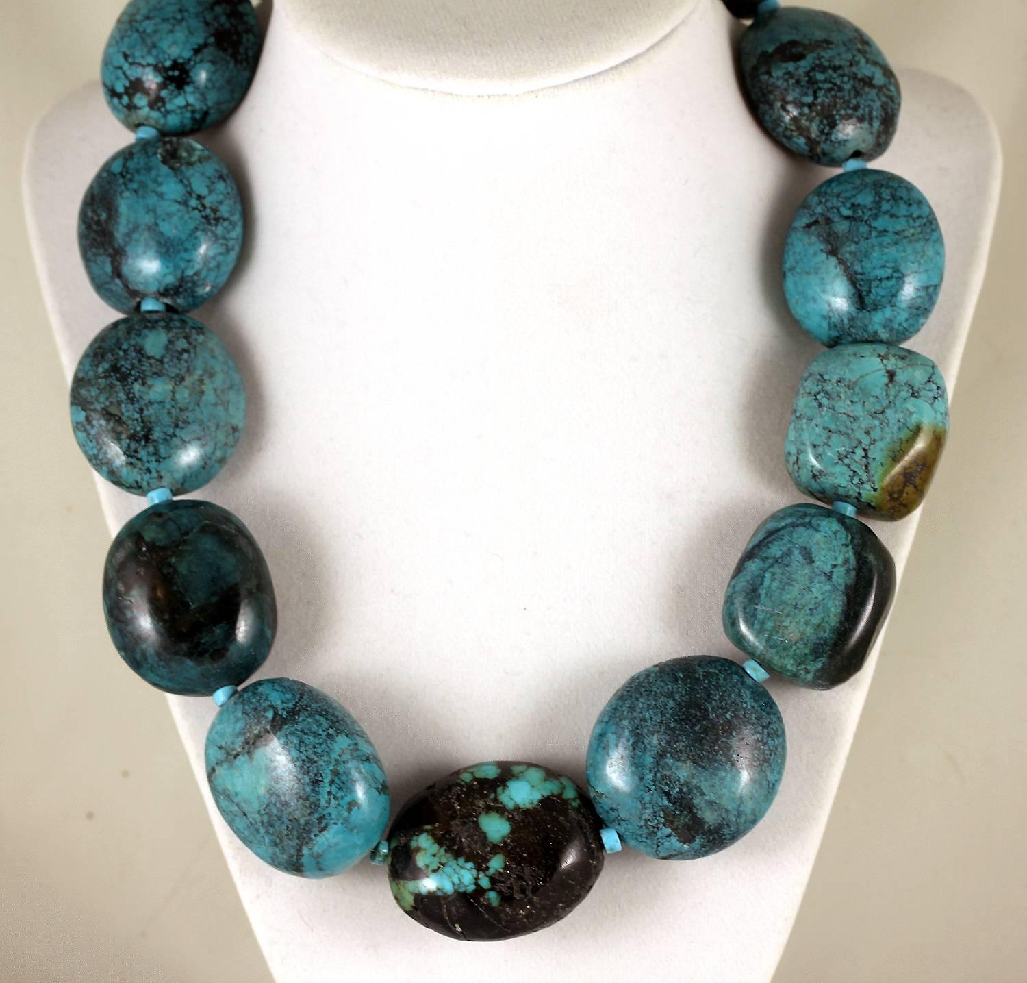 natural turquoise necklace