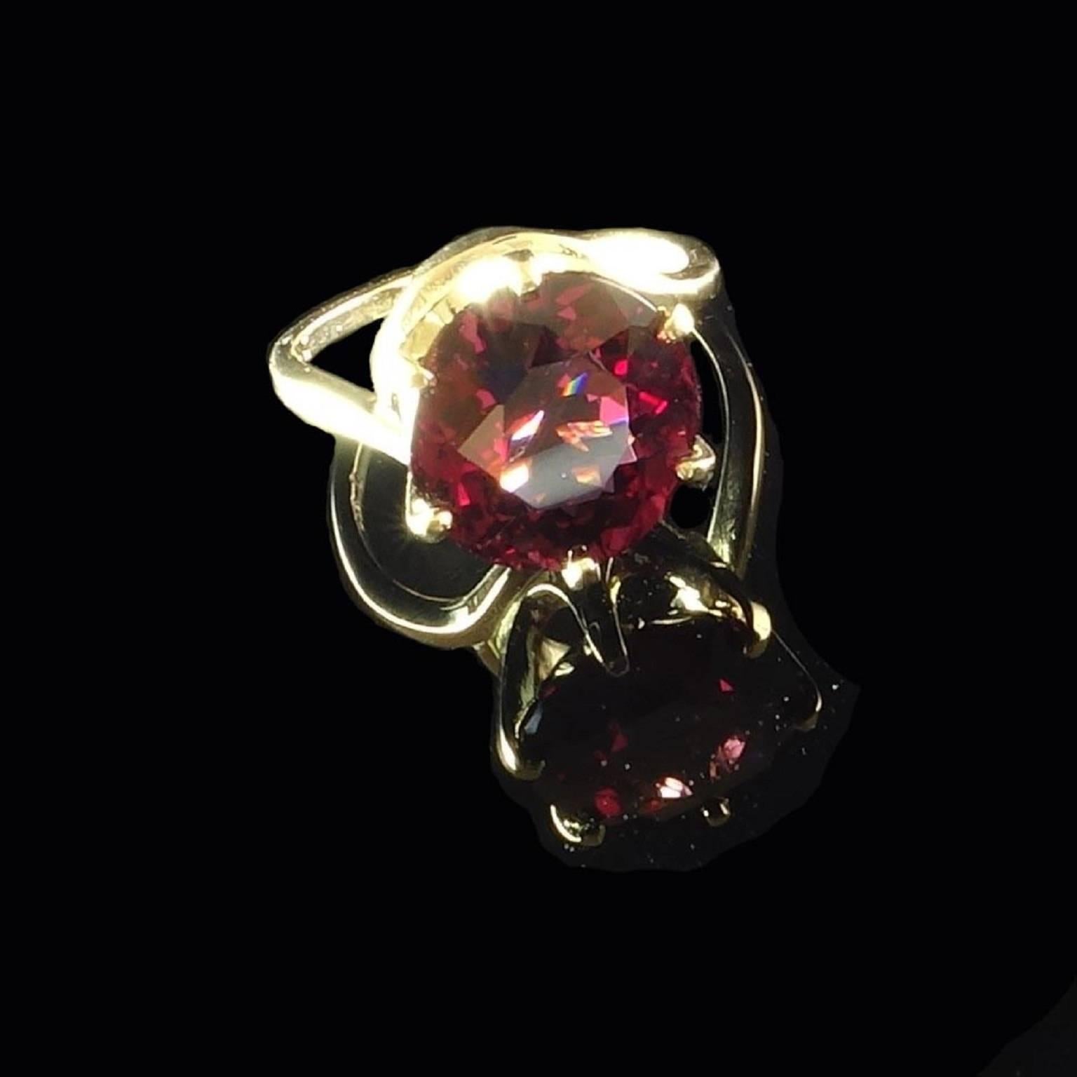 large garnet ring