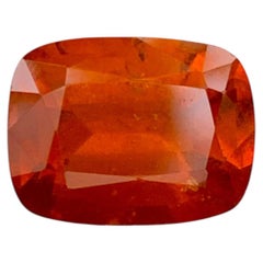 Natural Orange Grossular Garnet 5.39 Carat – Loose Garnet Gemstone for Ring