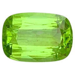 Gema Peridoto Natural 1.41 Quilates - Gema Suelta Verde Oliva para Anillo