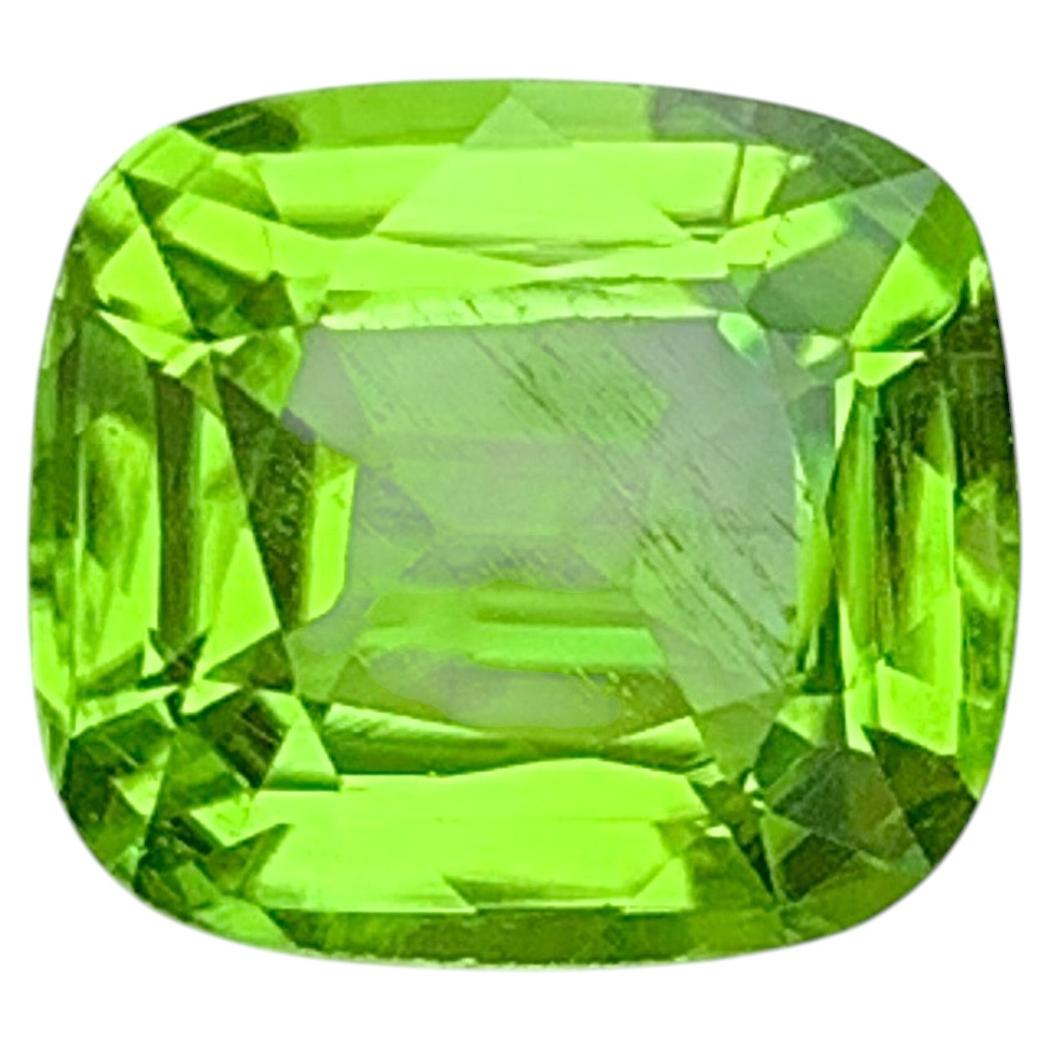 Gemma di peridoto naturale da 1.87 carati - Gemma sfusa di colore verde oliva per anello