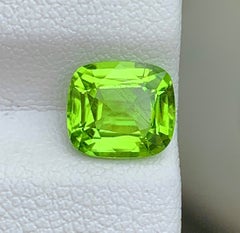 Natural Peridot Gemstone 1.87 Carat – Olive Green Loose Gemstone for Ring