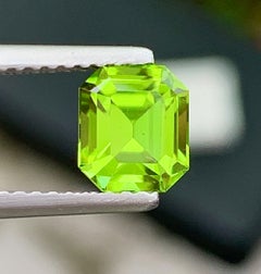 Natural Peridot Gemstone 1.42 Carat – Olive Green Loose Gemstone for Ring