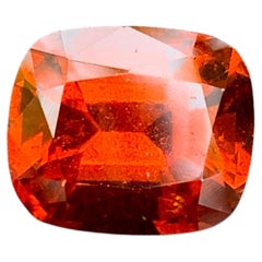 Natural Reddish Orange Grossular Garnet 4.67 Carat – Loose Garnet Gemstone