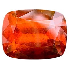 Natural Reddish Orange Grossular Garnet 7.74 Carat – Loose Garnet Gemstone