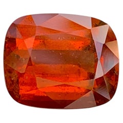 Natural Reddish Orange Grossular Garnet 4.58 Carat – Loose Garnet Gemstone