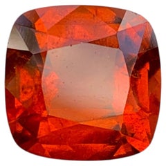 Natural Reddish Orange Grossular Garnet 5.50 Carat – Loose Garnet Gemstone