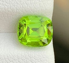 Natural Peridot Gemstone 1.68 Carat – Olive Green Loose Gemstone for Ring