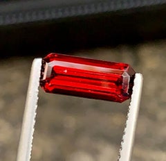 Tanzania Natural Garnet Gemstone: 1.92 Carat Faceted For Ring