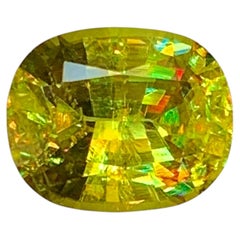 Natural Sparkling Sphene (Titanite) 2.13 Carat – Fancy Cut Rainbow Fire