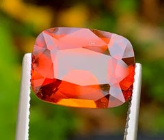 Natural Reddish Orange Grossular Garnet 6.17 Carat – Loose Garnet Gemstone