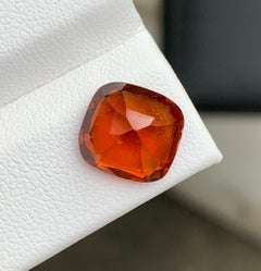 Natural Reddish Orange Grossular Garnet 5.94 Carat – Loose Garnet Gemstone