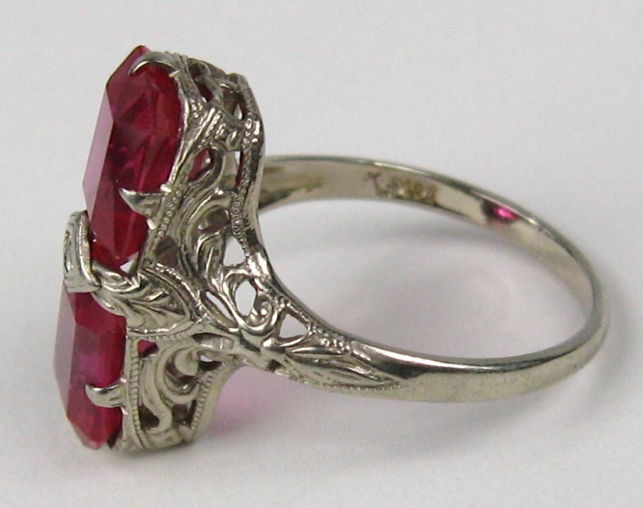 saturnine ruby ring