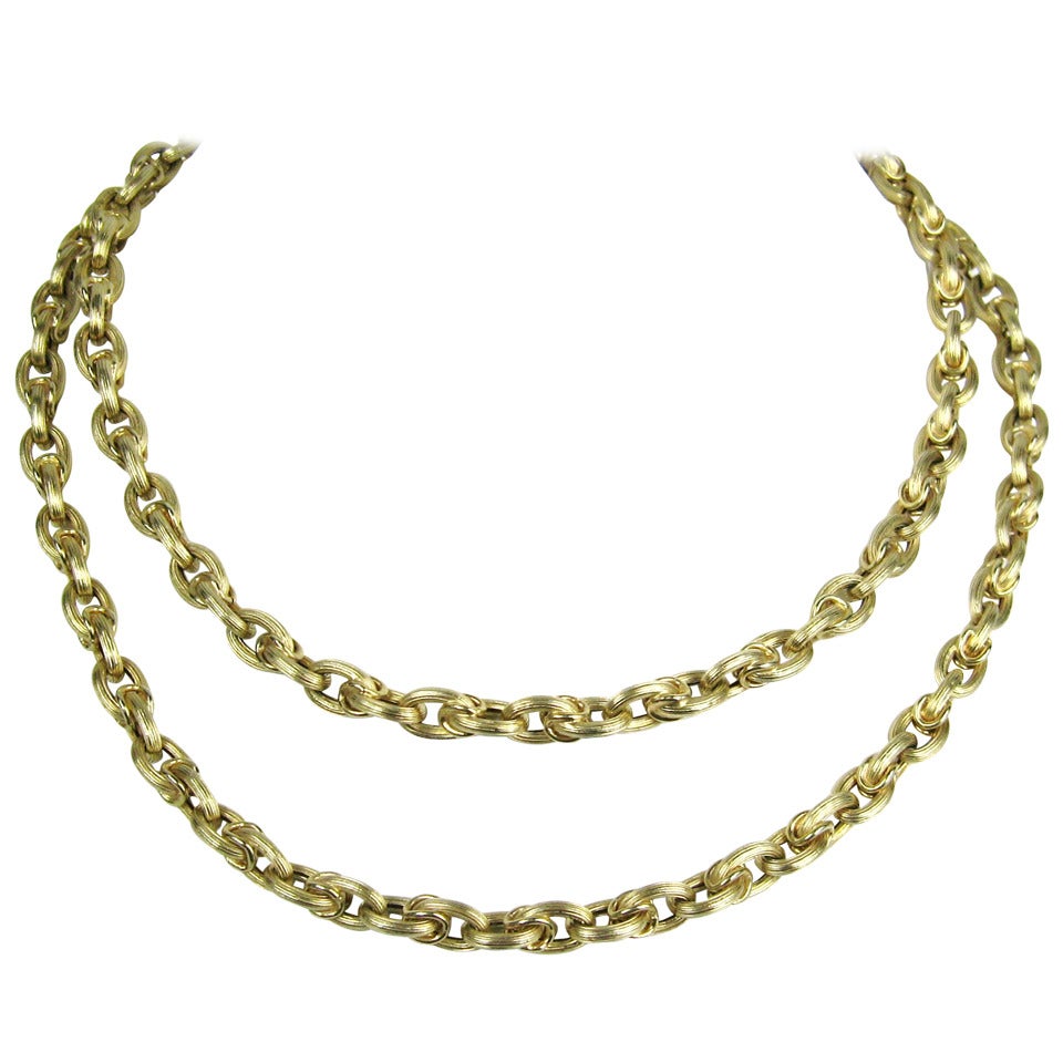 Italian Gold UnoAErre Link Chain