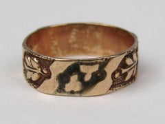 Victorian 14 Karat Gold Buckle Ring
