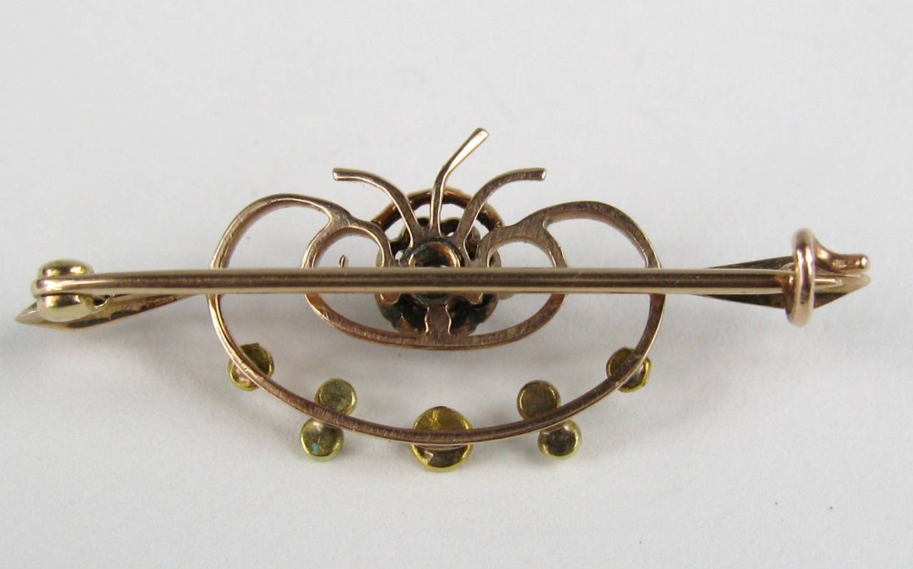 victorian bar pin