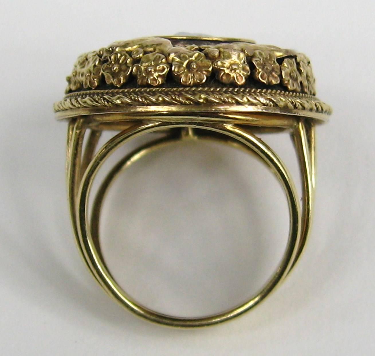 1800's vintage mens rings