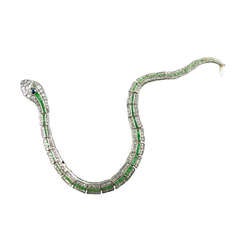 Victorian snake bracelet