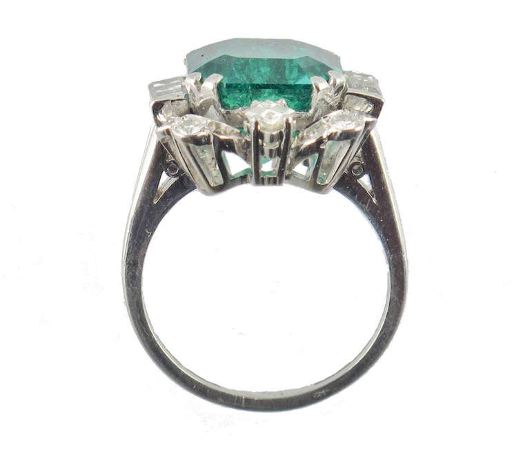 Colombian Emerald Ring In Excellent Condition In Milano, IT