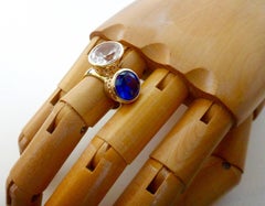 Michael Kneebone Tanzanite Topaz "Leah" Stacking Rings