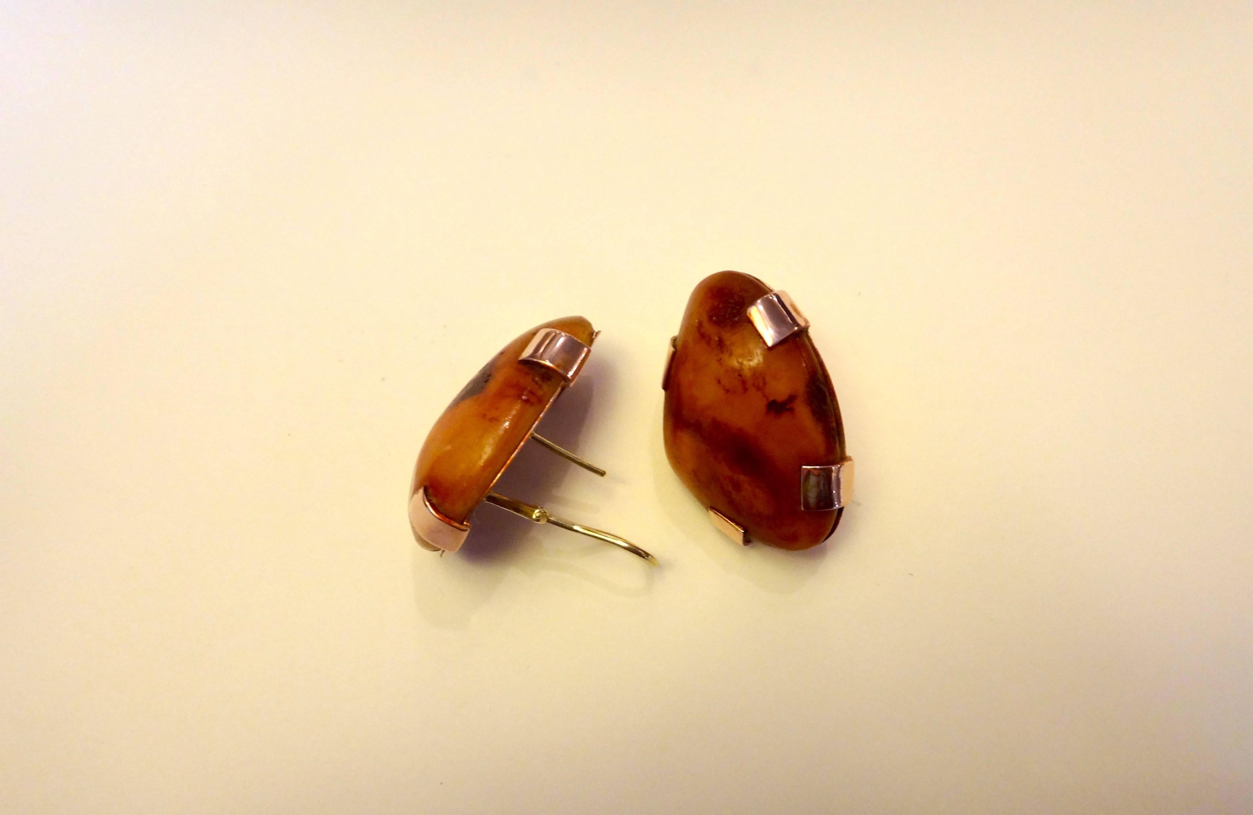 amber rose earrings