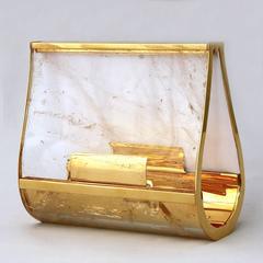 Marvellous exclusive photo frame Will in rock crystal Laura G Art with Heart