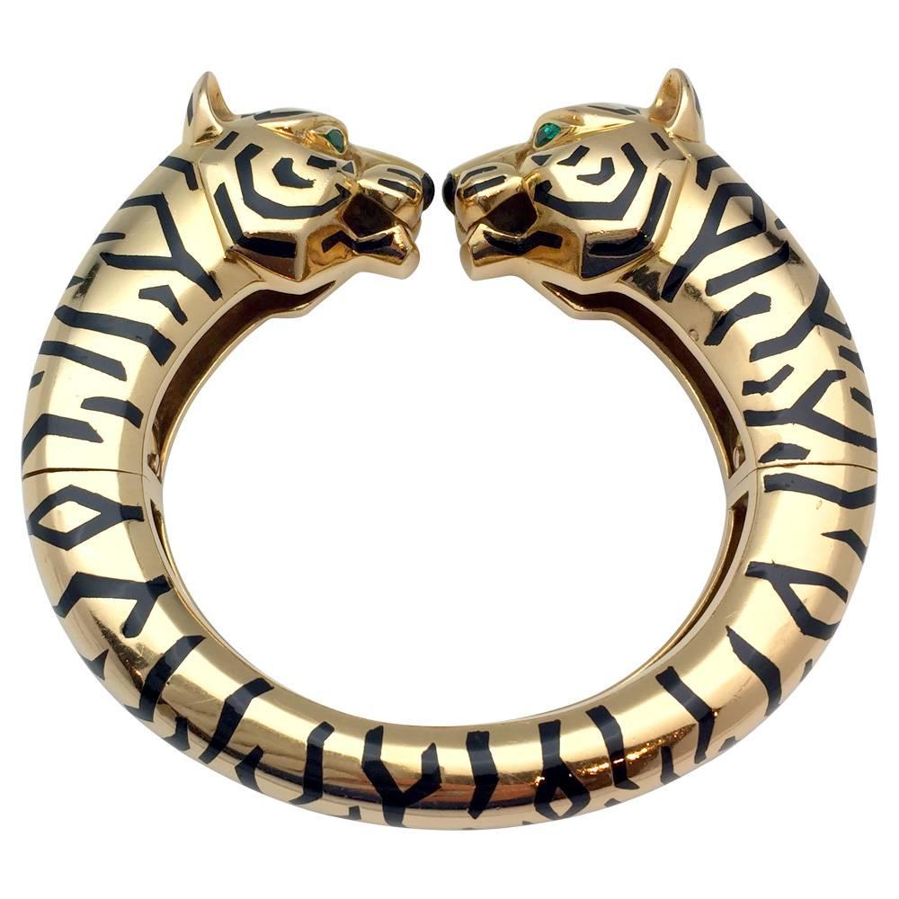 Cartier bracelet tiger hotsell