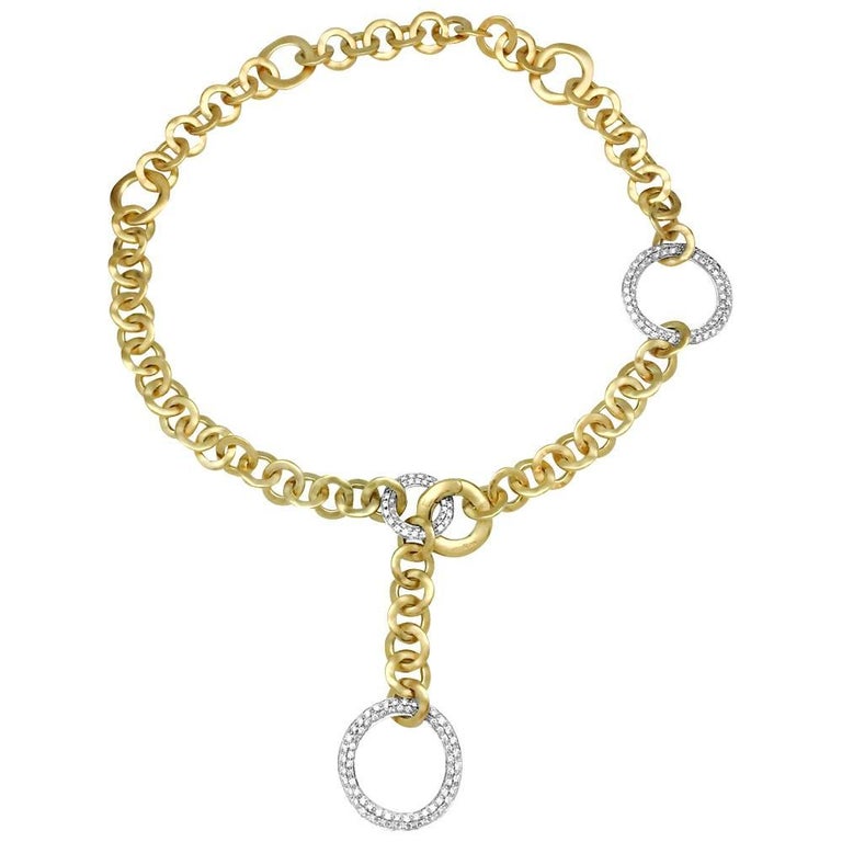 Pomellato Necklace, set with Diamonds at 1stDibs
