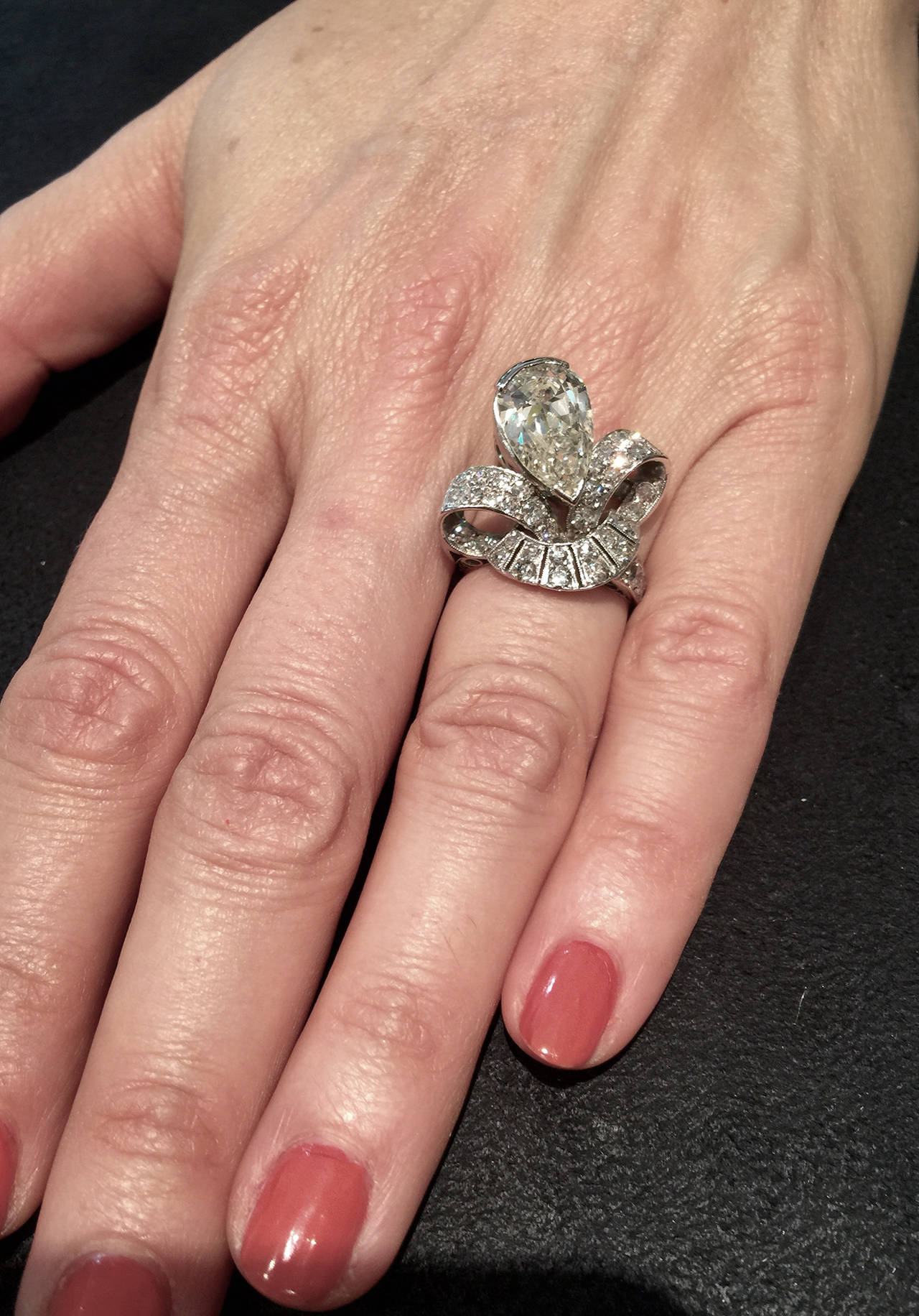 Women's 1960s Diamond Gold Platinum Ring