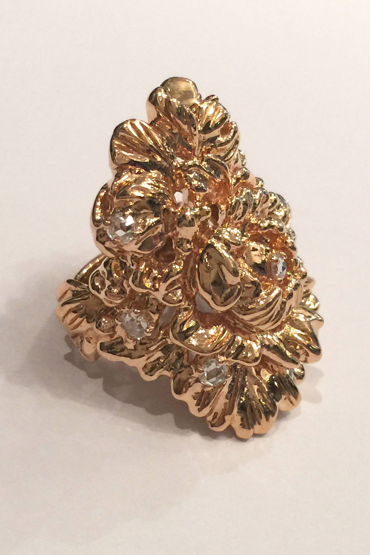 A pink gold Repossi ring 