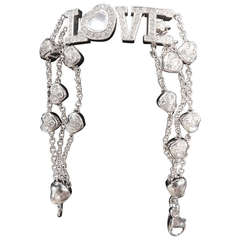 Chopard White Gold Love Bracelet