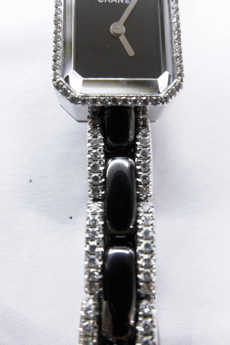 Women's Chanel Lady's White Gold and Diamond First Collection Bracelet Watch