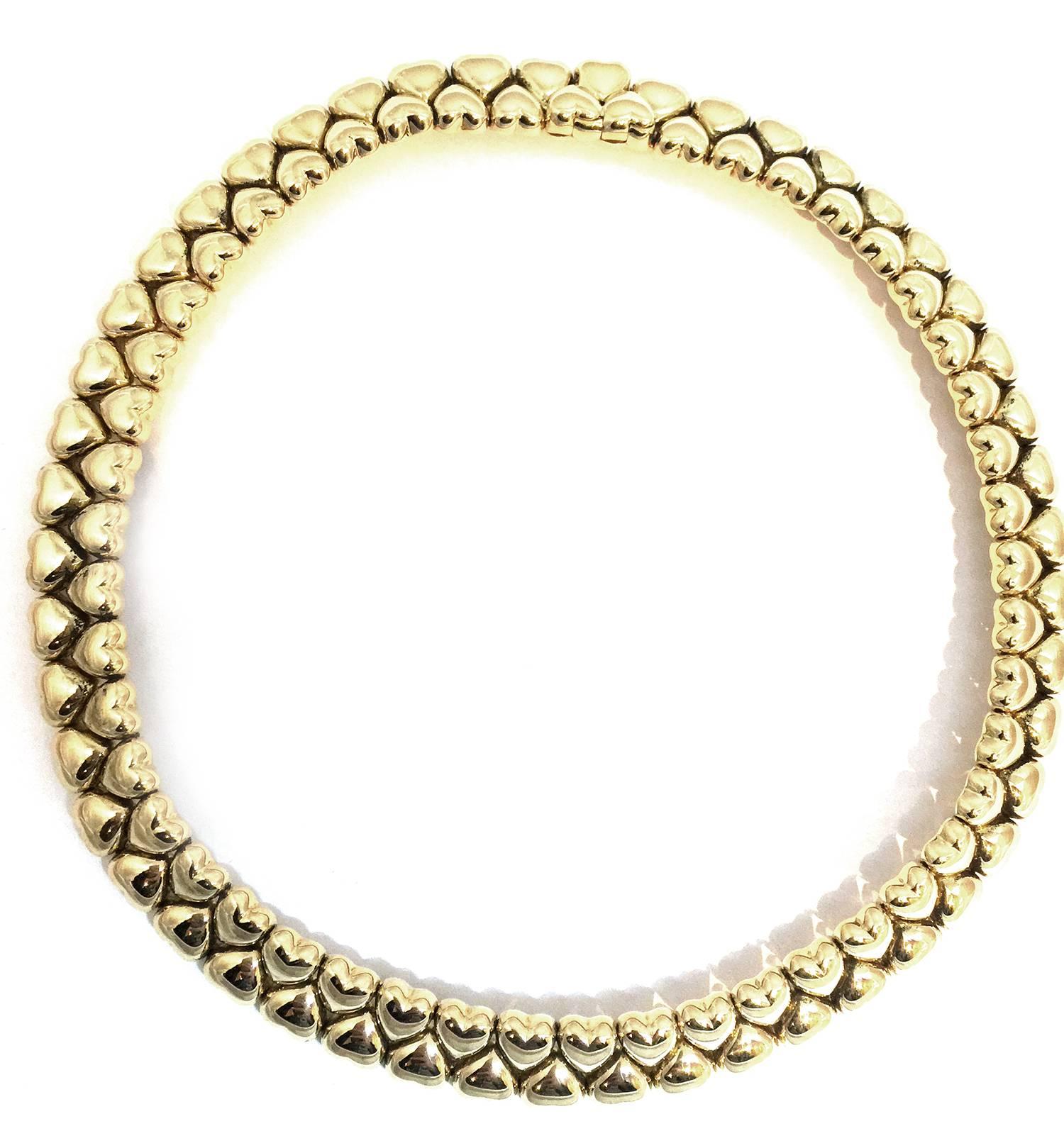 Women's Cartier Yellow gold heart necklace