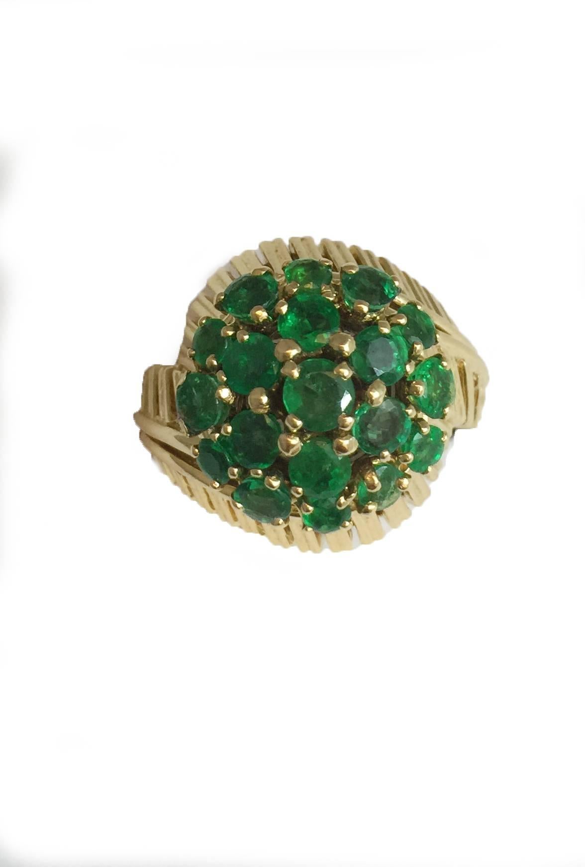 1960s Cartier Gold Tourbillon Ring 1