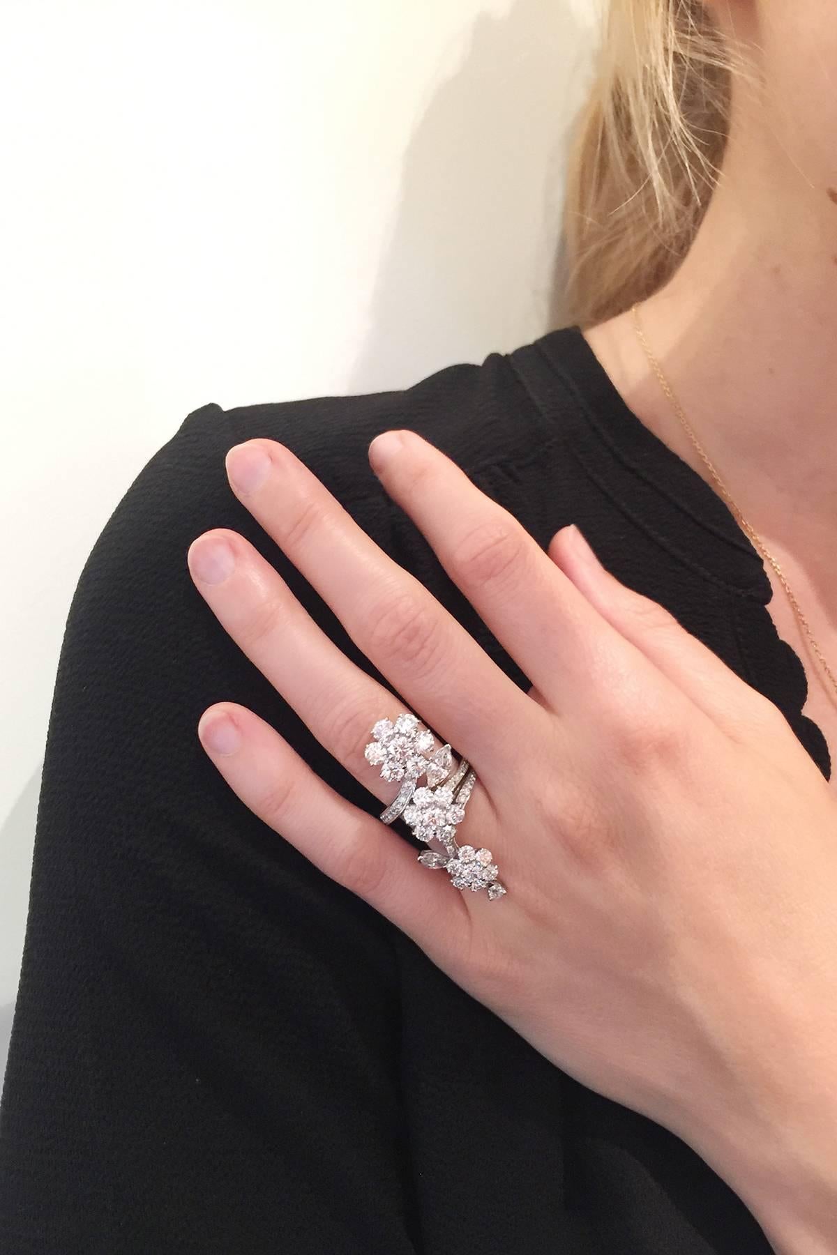 Van Cleef & Arpels Diamant-Gold-Ring 