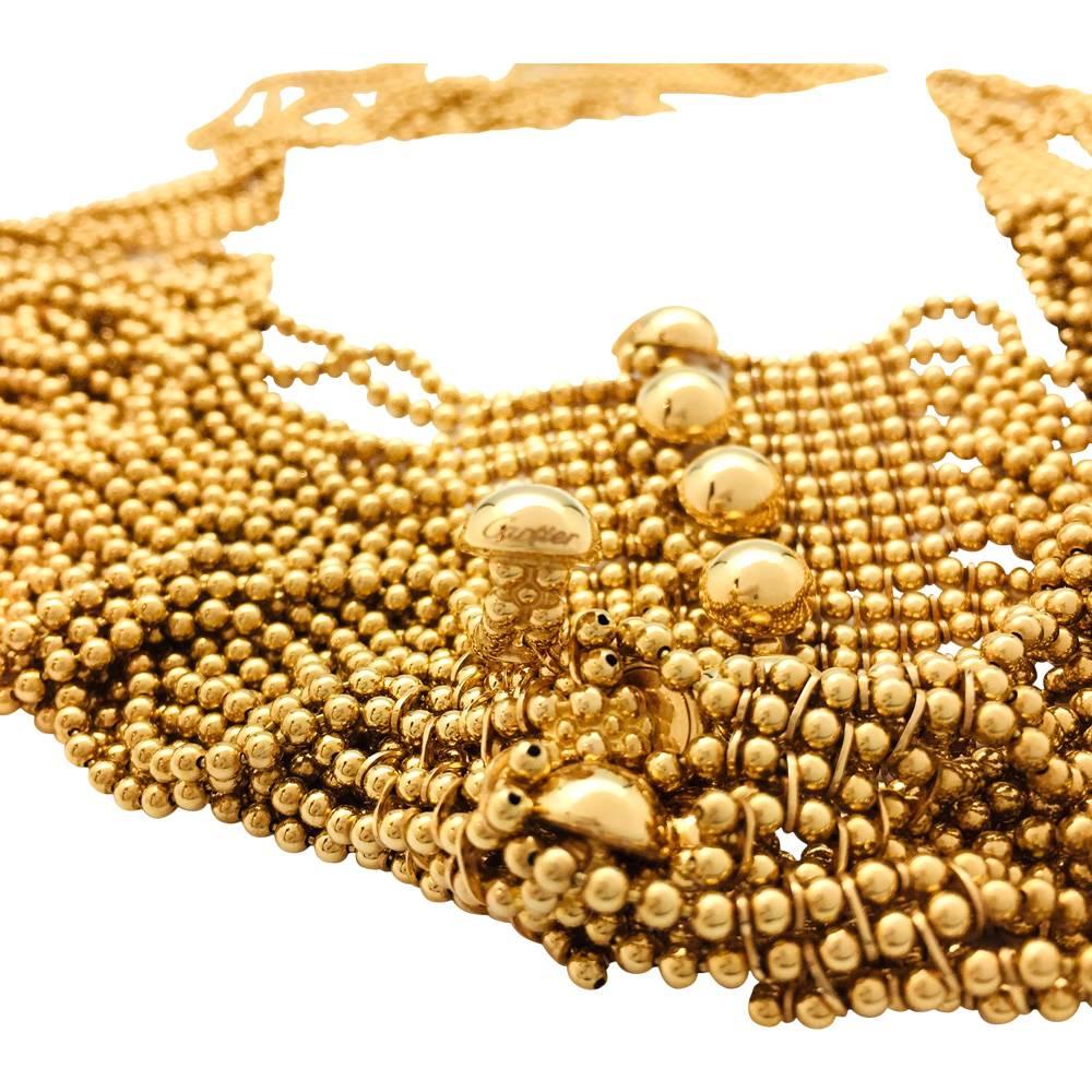 Cartier Yellow Gold Drapery Necklace 1