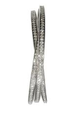 Cartier Diamond Gold Trinity Bracelet