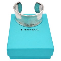 Tiffany & Co. Breites Silberarmband, 73,6 g, Damenschmuck