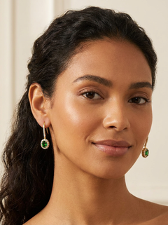 Green Tsavorite Earrings – 2.06ct Tsavorites (Swiss Certified)