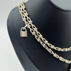 TIFFANY & CO HardWear Wrap Necklace Sterling Silver 925 Ball Lock