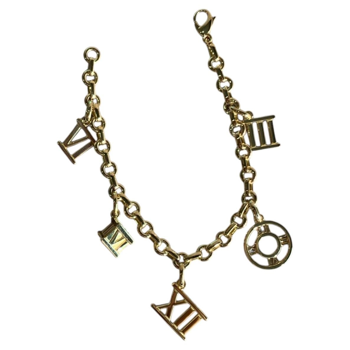 Tiffany Atlas Roman Numeral Bracelet - 22 For Sale on 1stDibs