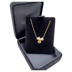 Tiffany & Co. „Paper Flowers“ Diamant-Pavé-Halskette aus 18-karätigem Gold