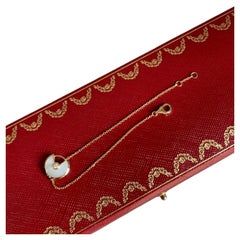 Cartier Amulette de Cartier Bracelet 18K Gold MOP Diamond