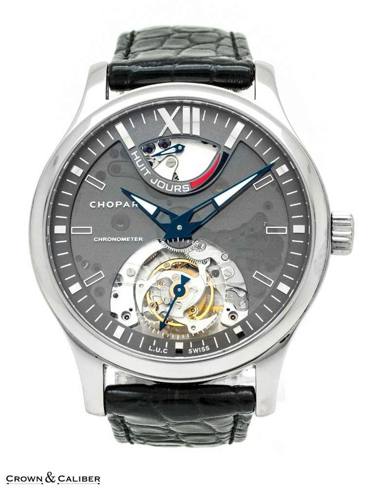 Chopard Stainless Steel LUC Tourbillon Titan SL Wristwatch