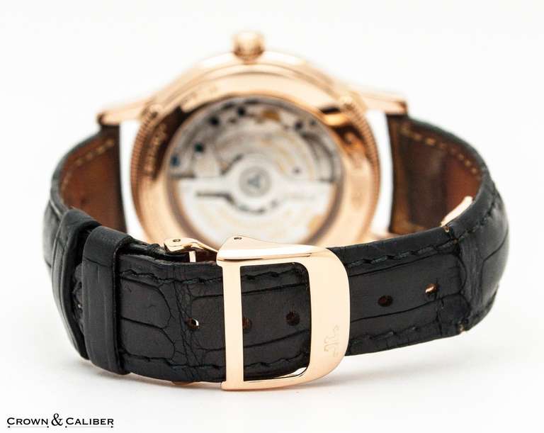 Jaeger-LeCoultre Rose Gold Master Control Geographic Wristwatch 4