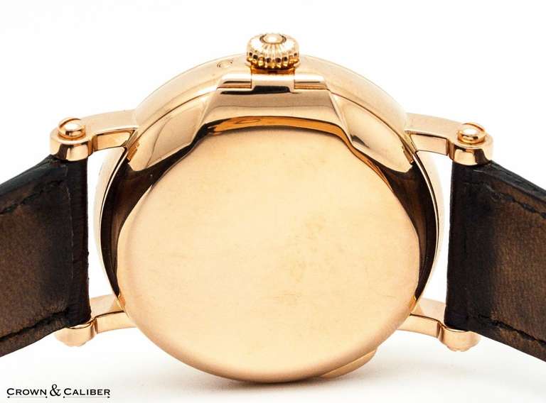 Patek Philippe Rose Gold Perpetual Calendar Automatic Wristwatch Ref 5107R-001 4