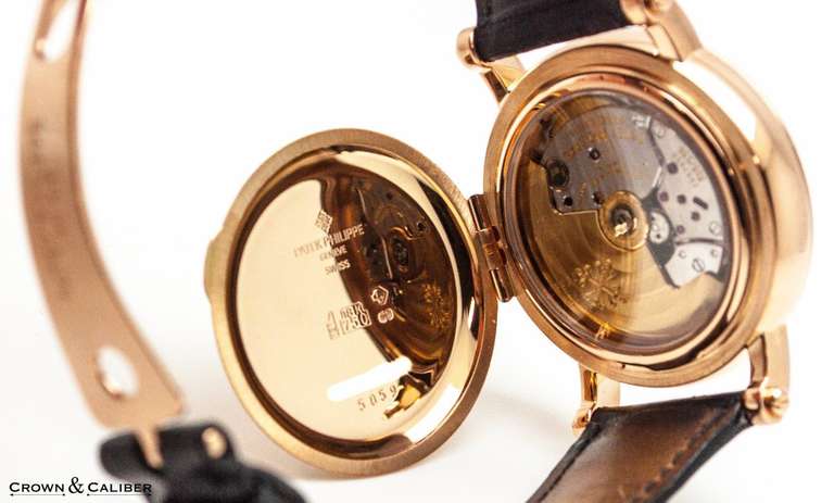 Patek Philippe Rose Gold Perpetual Calendar Automatic Wristwatch Ref 5107R-001 5