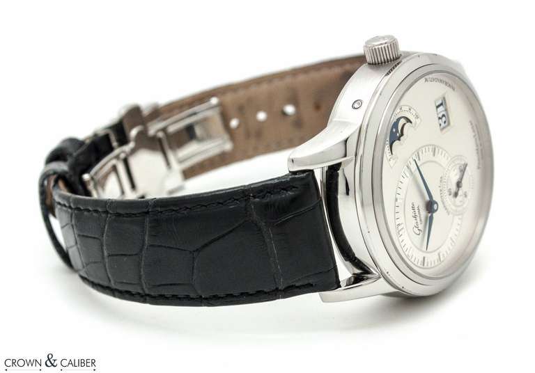 Glashutte Original Stainless Steel PanoMaticLunar Wristwatch 1